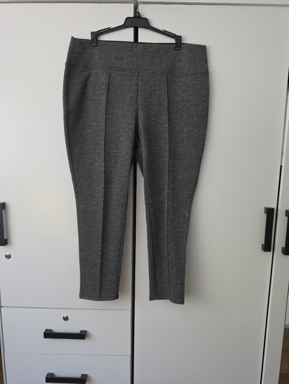 Nine West PXL Tummy Control Seamed Leggings Gray